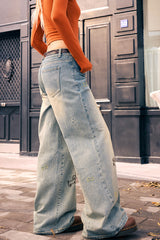 Pawfect Walk Wide Jeans