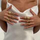Golden Hour 14-Piece Ring Set