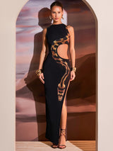 Venom Cutout Maxi Dress