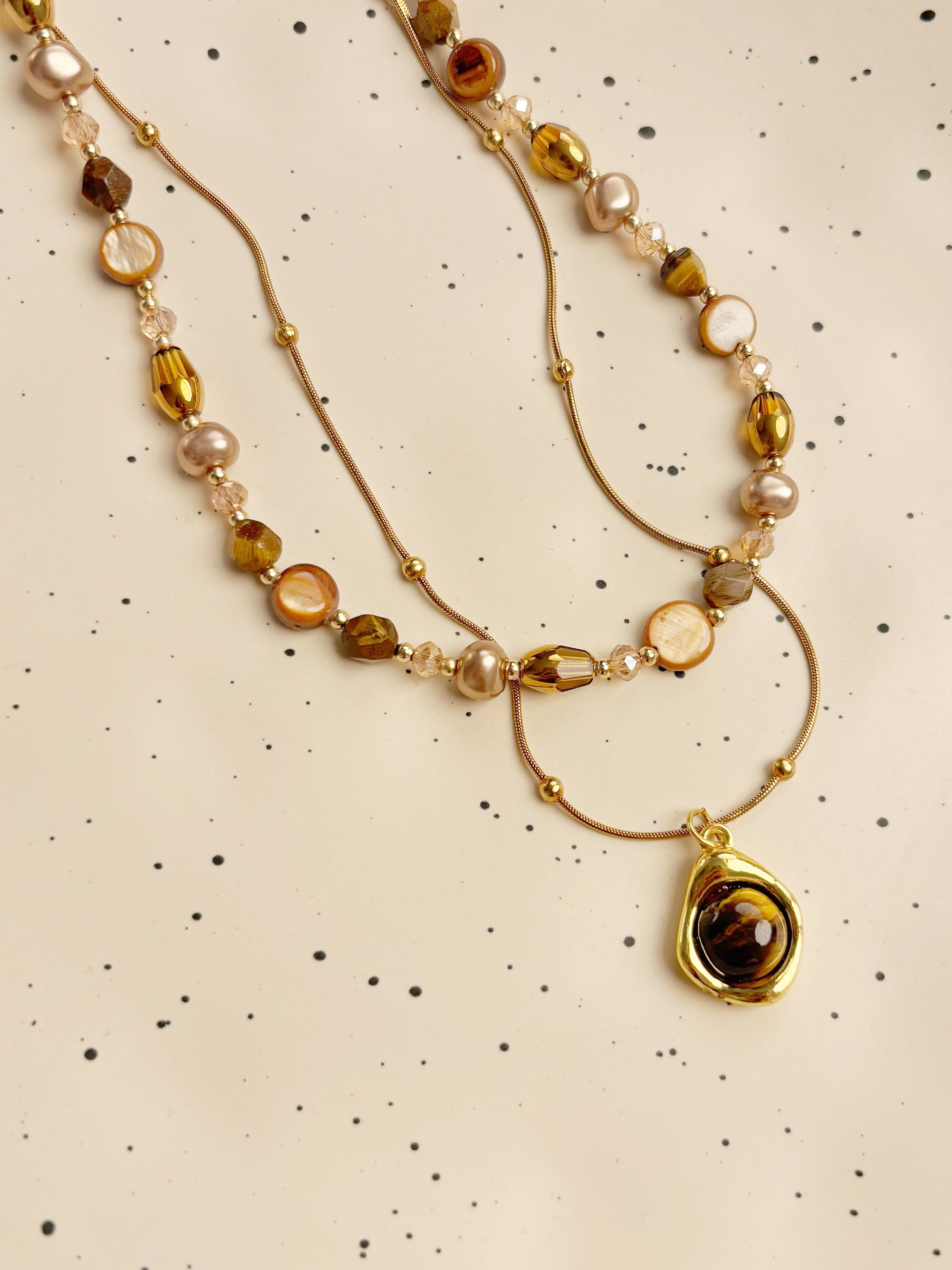 Tiger Eye Reverie Necklace