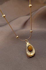 Tiger Eye Aura Necklace