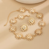Solar Diva Earrings & Necklace Set