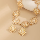 Solar Diva Earrings & Necklace Set