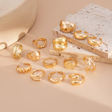 Golden Hour 14-Piece Ring Set