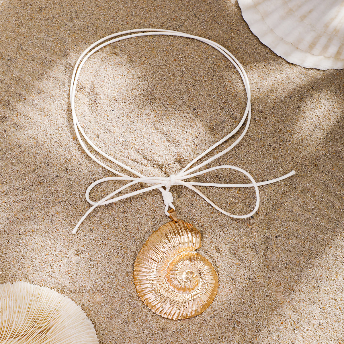 Golden Spiral Necklace