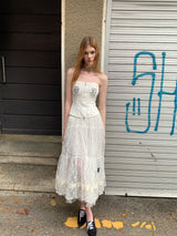 Ballet Mesh Lace Skirt