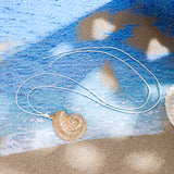 Golden Spiral Necklace