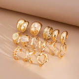 Golden Hour 14-Piece Ring Set