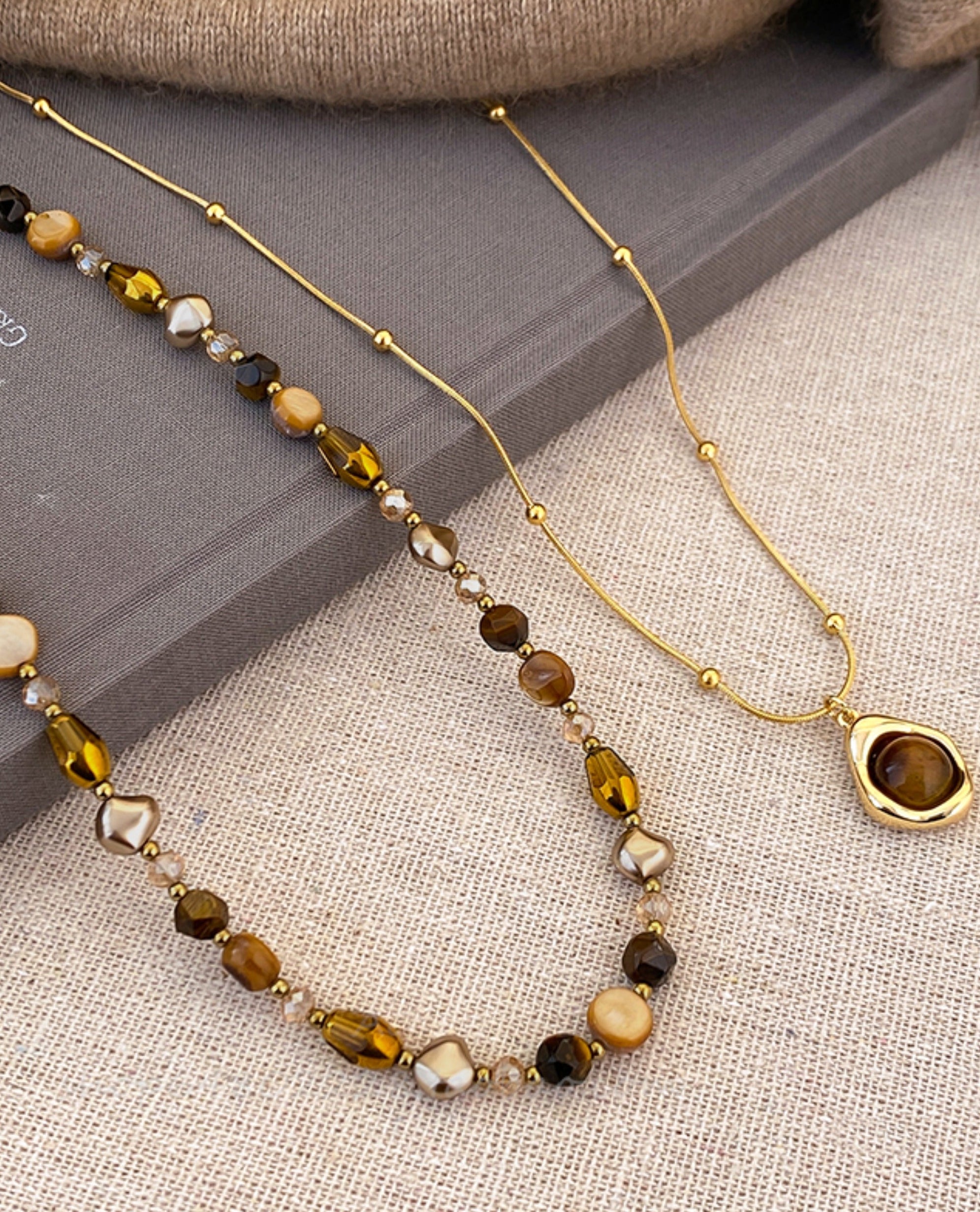 Tiger Eye Reverie Necklace