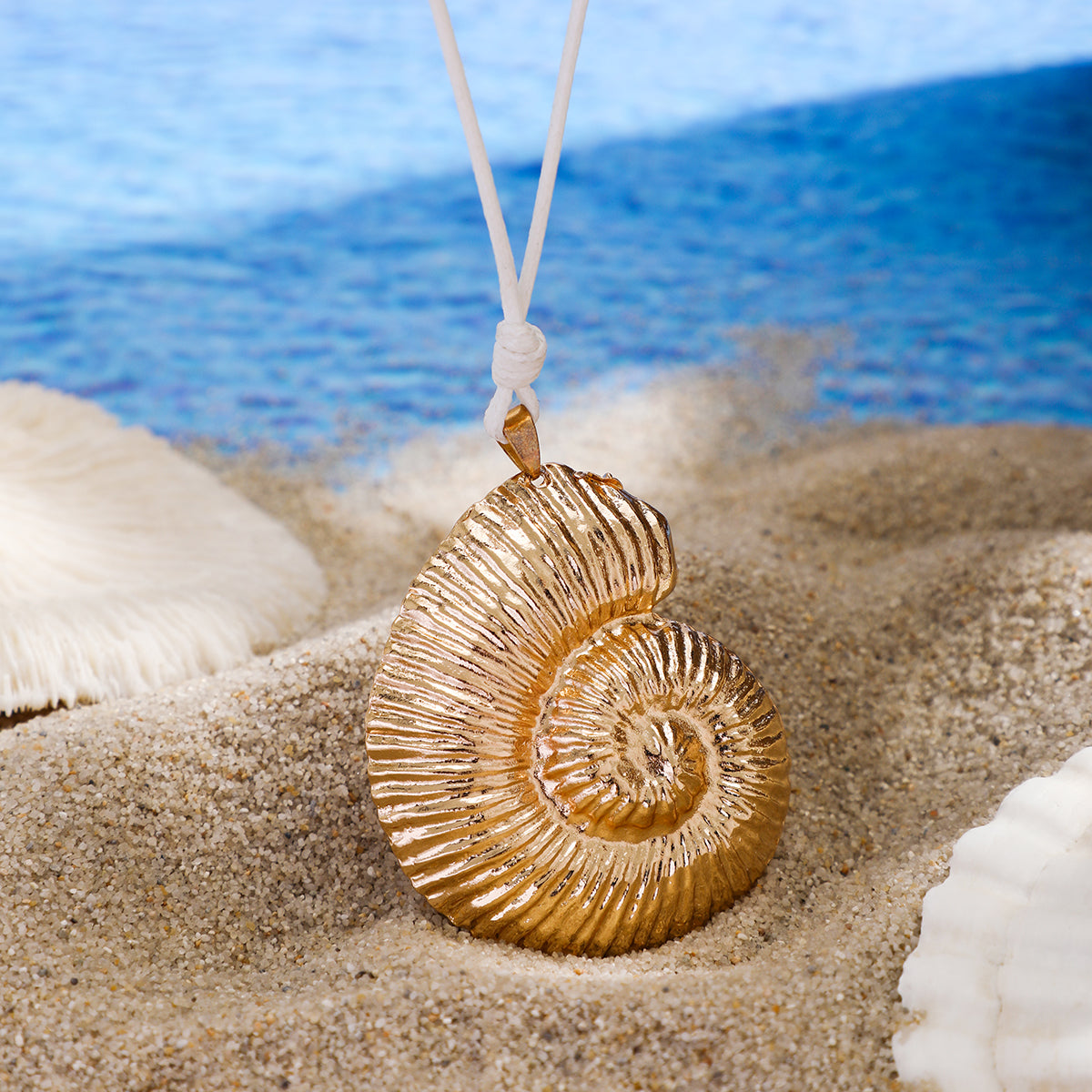 Golden Spiral Necklace