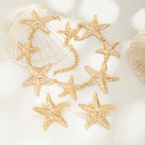 Ocean Luxe Starfish Jewelry Statement Set