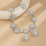 Solar Diva Earrings & Necklace Set