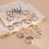 Golden Hour 14-Piece Ring Set