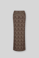 Cocoa Crush Lace Maxi Set