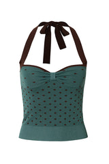 [Pre-sale] Dotty Affair Halter Top
