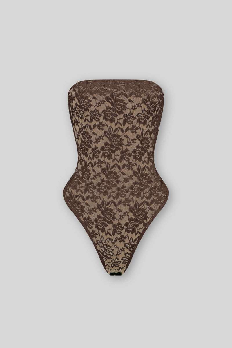Cocoa Crush Lace Maxi Set