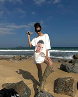 Face Off Oversized Tee