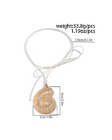 Golden Spiral Necklace