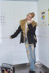 Wild Reversible Fur Jacket