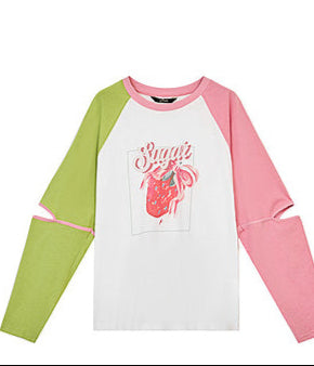 Strawberry Matcha Milk Tee