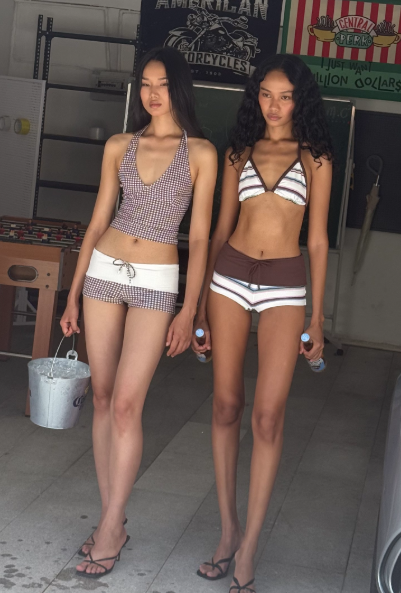 [Pre-sale] Candy Stripe Bikini Set