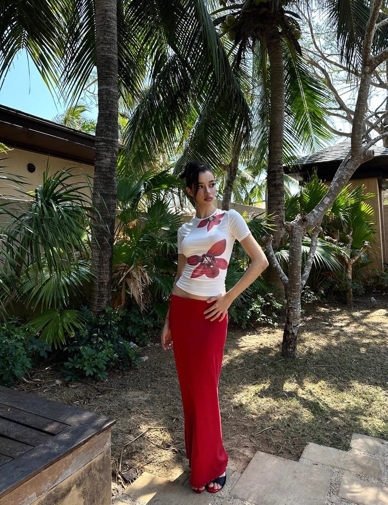 Red Hibiscus Set