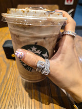 Twin Blaze Diamond Ring