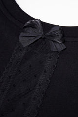 Dot Back Peekaboo Tee