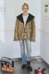 Wild Reversible Fur Jacket