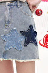 Star Patch Party Skirt