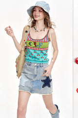 Star Patch Party Skirt