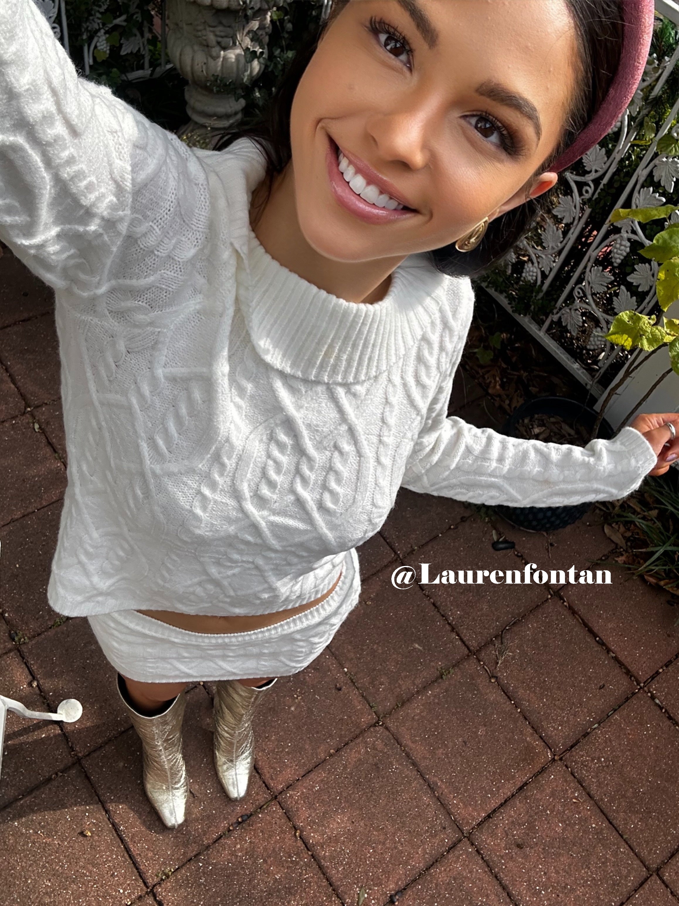 [Lauren x Revival❄️] Snowfall Knit Set