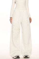 Baggy Kitty Pearl Pants