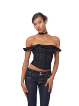 [Pre-sale] Gothic Sugar Off-Shoulder Top