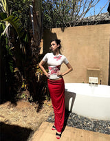 Red Hibiscus Set