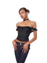 [Pre-sale] Gothic Sugar Off-Shoulder Top