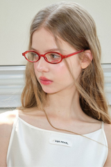 Retro Chic Red Style Glasses