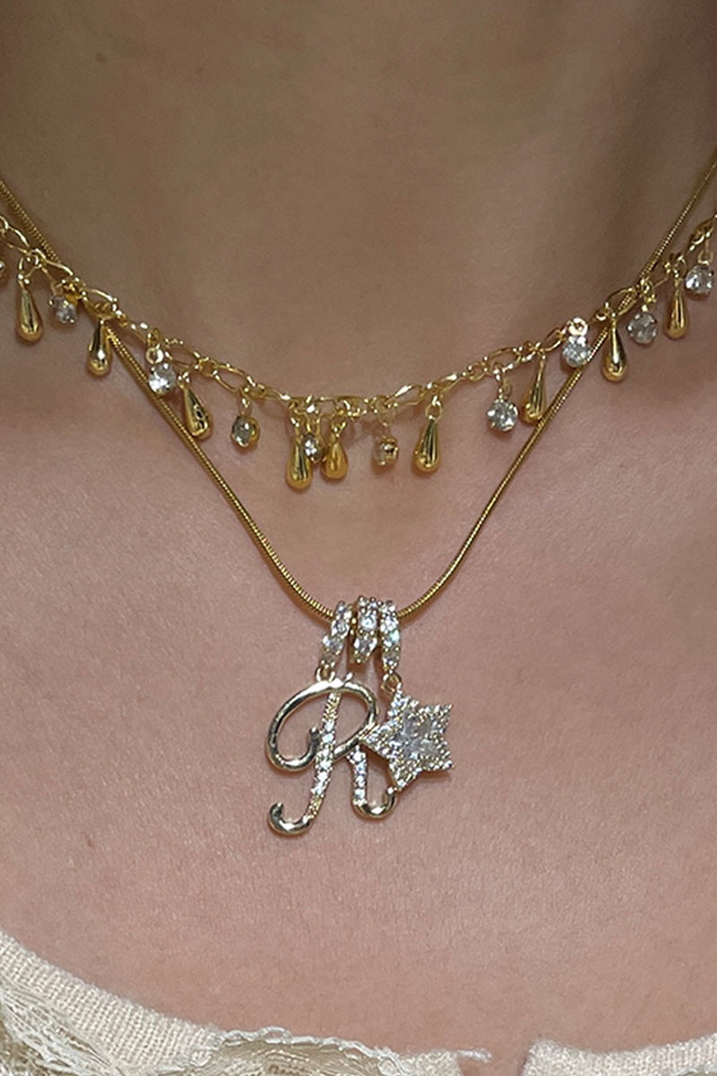Y2K Revival Star Necklace