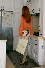 Cozy Cow-Print Plush Shorts