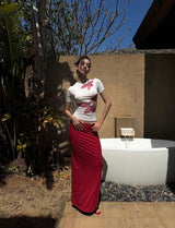 Red Hibiscus Set