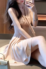 Moonlit Romance Chiffon Dress