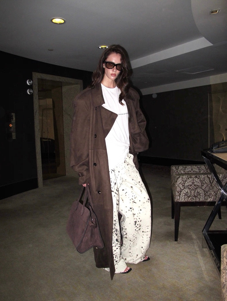Espresso Long Coat