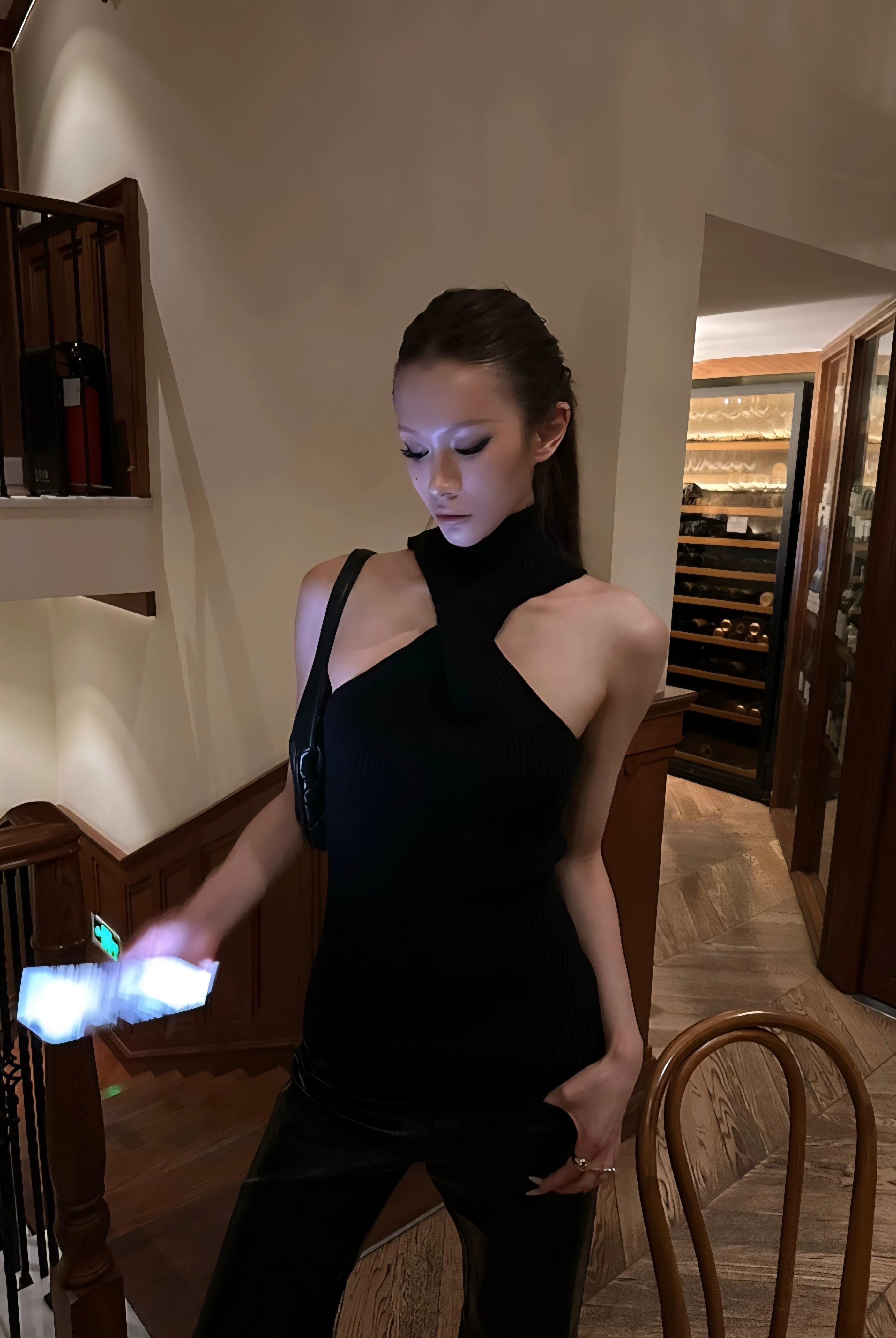 Crisscross Halter Neck Top