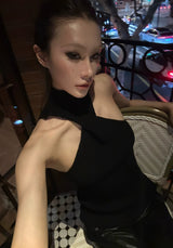 Crisscross Halter Neck Top