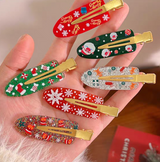 Holiday Charm Hair Clip Set