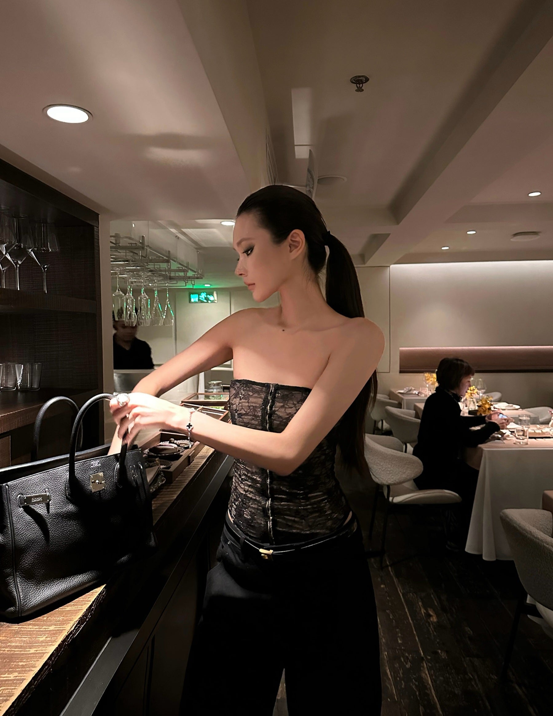 [Pre-sale] Danger Cinch Lace Corset Top