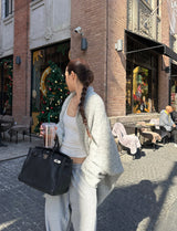 [Pre-sale] Morning Mist Oversized Knit Cardigan