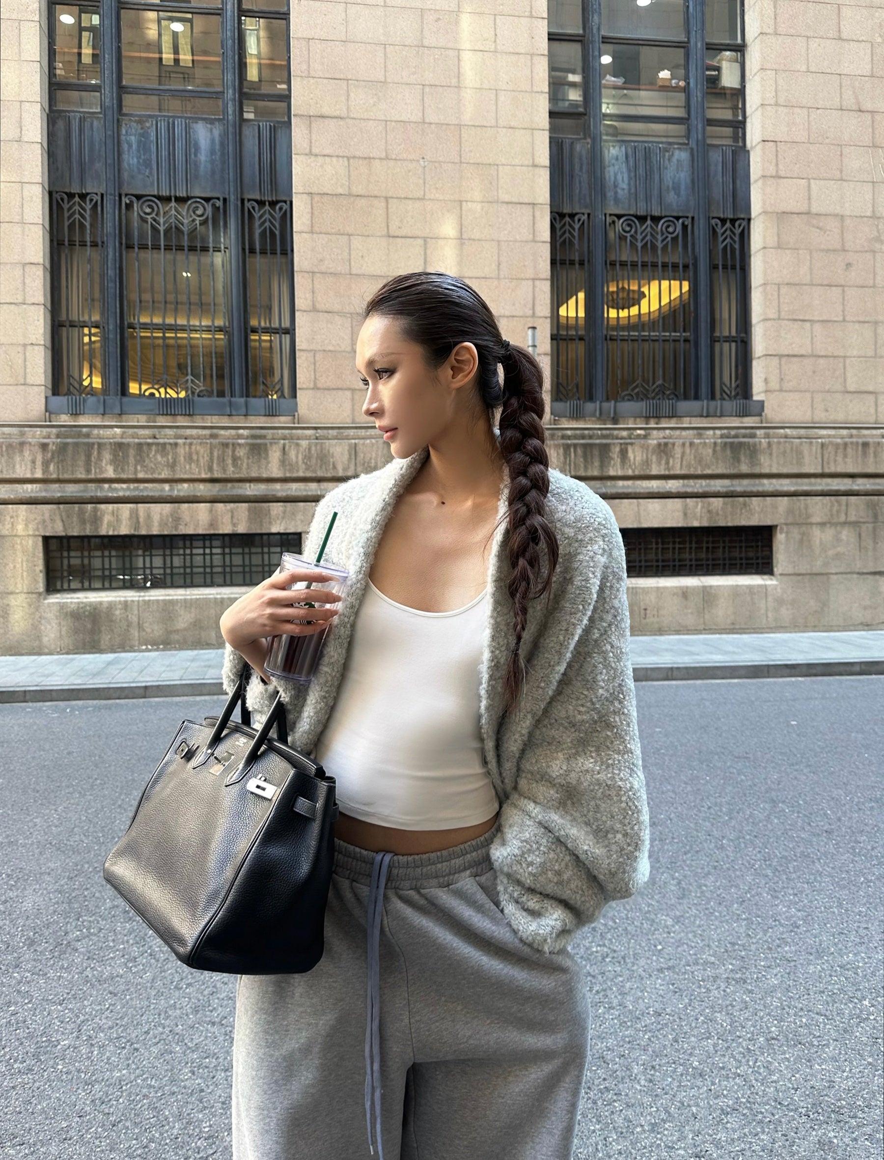 [Pre-sale] Morning Mist Oversized Knit Cardigan