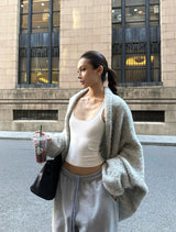 [Pre-sale] Morning Mist Oversized Knit Cardigan