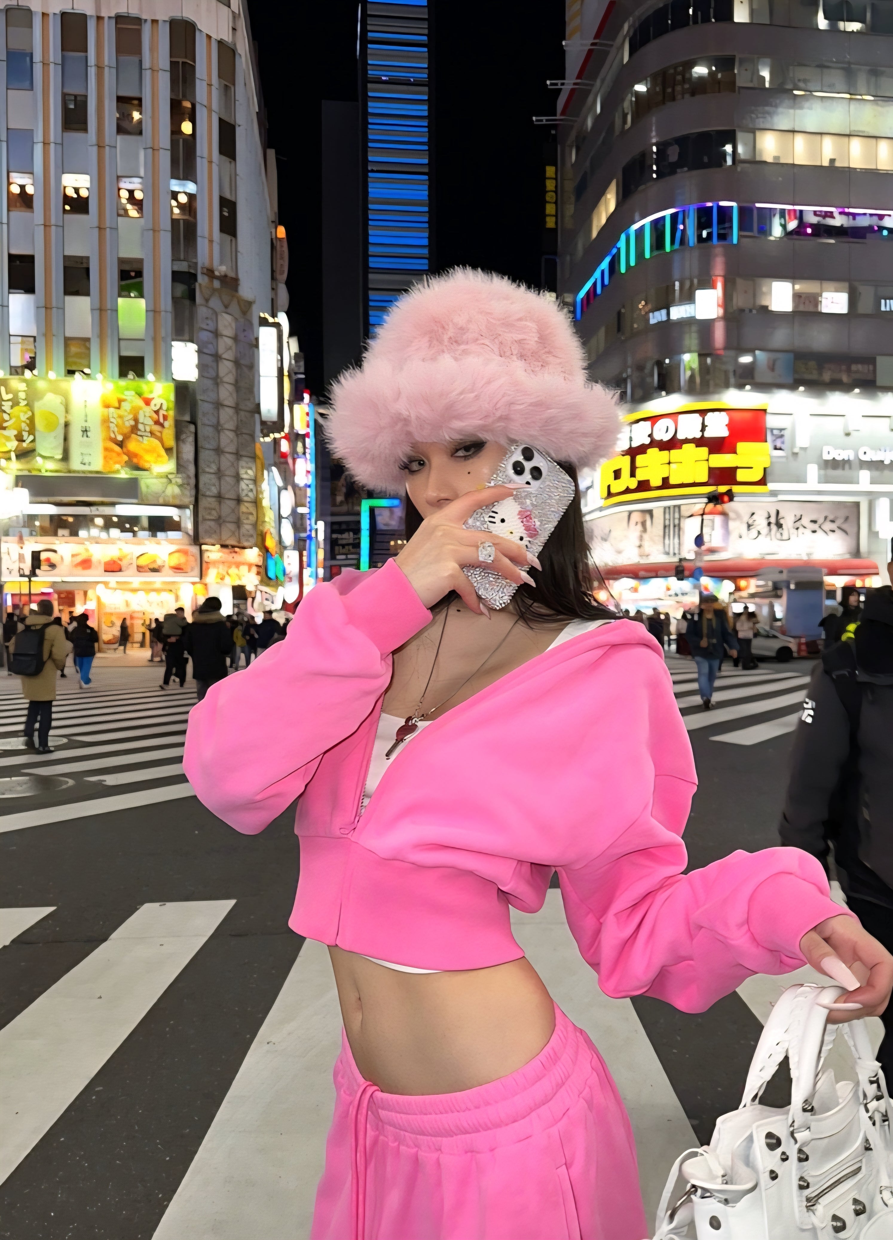 Bubblegum Pink Sweat Pants